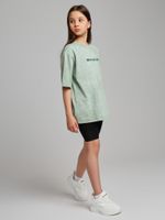 Фуфайка (футболка) для девочки Сидней-1 Виотекс ФИСТАШКОВЫЙ