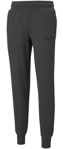 Мужские теннисные штаны Puma ESS Logo Pants - dark gray heather