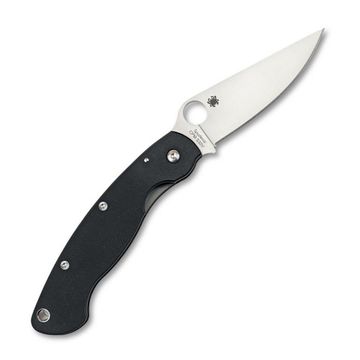 Складной нож Spyderco Military 36GPLE c клинком из стали CPM-S30V, рукоять G10