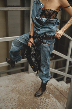 Upcycling комбинезон объемный