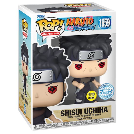 Фигурка Funko POP! Animation Naruto Shippuden Shisui Uchiha w/Kunai (GW) (Exc) (1659) 82124 / Фигурка Фанко ПОП! по мотивам аниме "Наруто", Шисуи Учиха