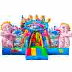 Коммерческий надувной батут «В гостях у дельфинов 2», 10*5*5 м