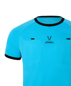 Футболка судейская Referee tee, голубой