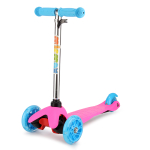Самокат 3х кол.55см,макс.высота ручки62см,колесаPUсвет,макс.вес45кг
