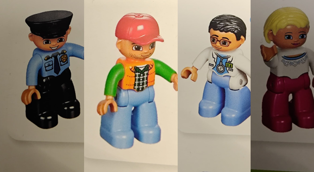 Lego 45006 Муниципальный транспорт Duplo (новый, некомплект)