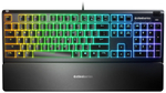 Клавиатура SteelSeries Apex 3 RU черный