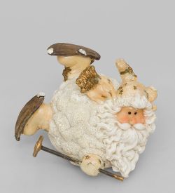 HJ23A100- 9 Фигурка «Дед Мороз - Веселый лыжник» в асс.