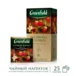 Чай в пакетиках травяной Greenfield Wildberry Rooibos, 25 шт