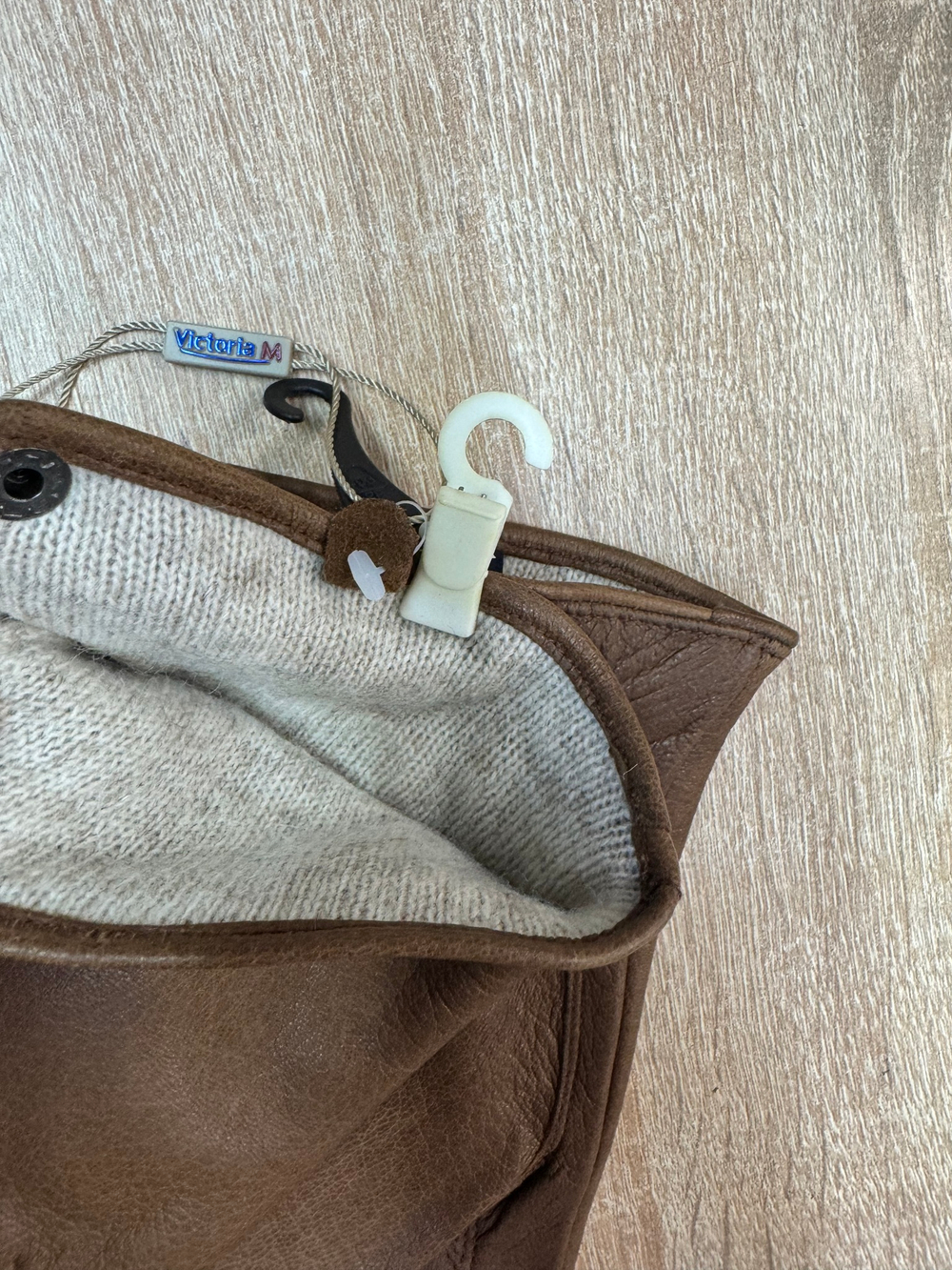 Перчатки. Мужские. Материал верха: Кожа оленя. Подклад: Трикотаж-шерсть. 5 шт в упаковке.