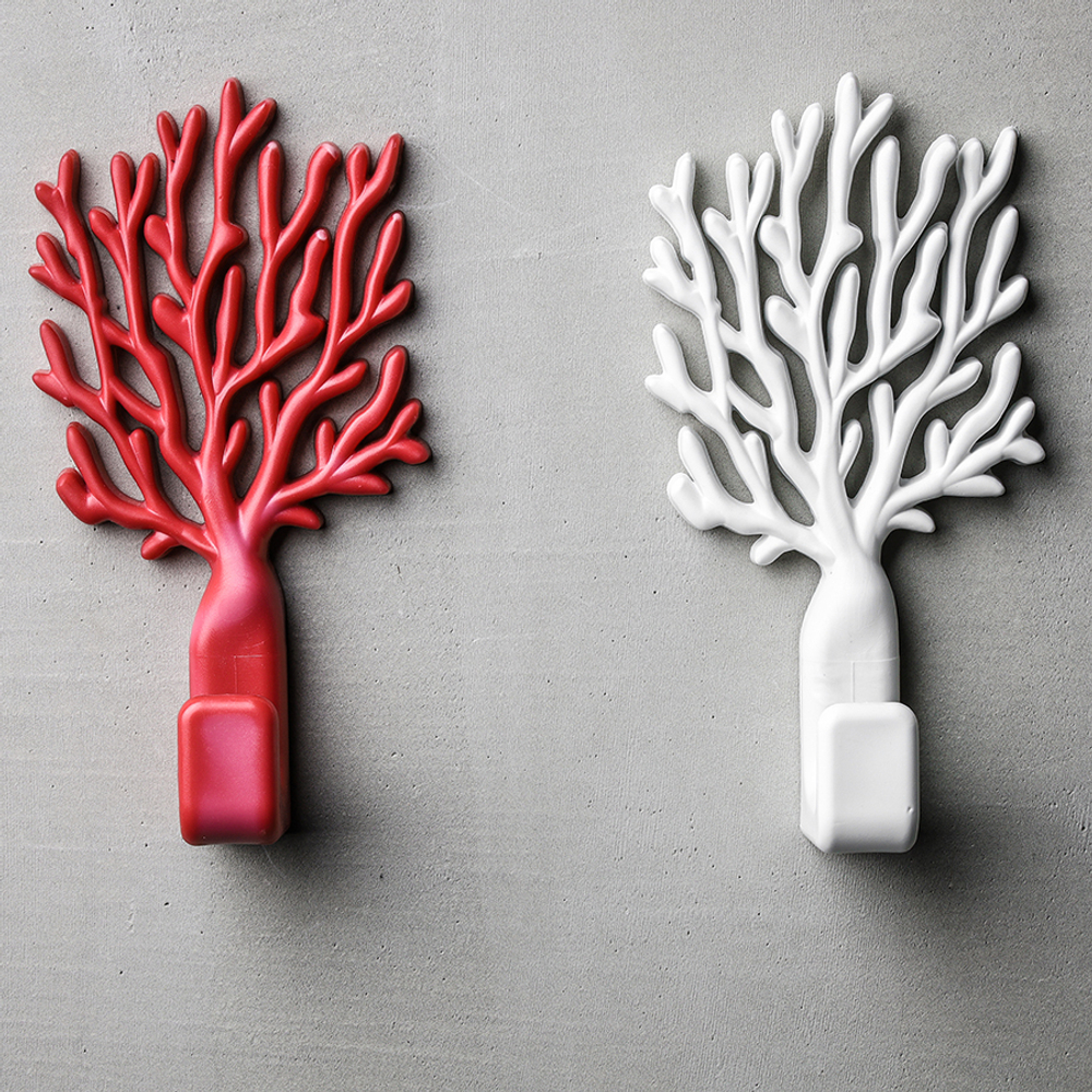 Крючок Qualy Coral красный