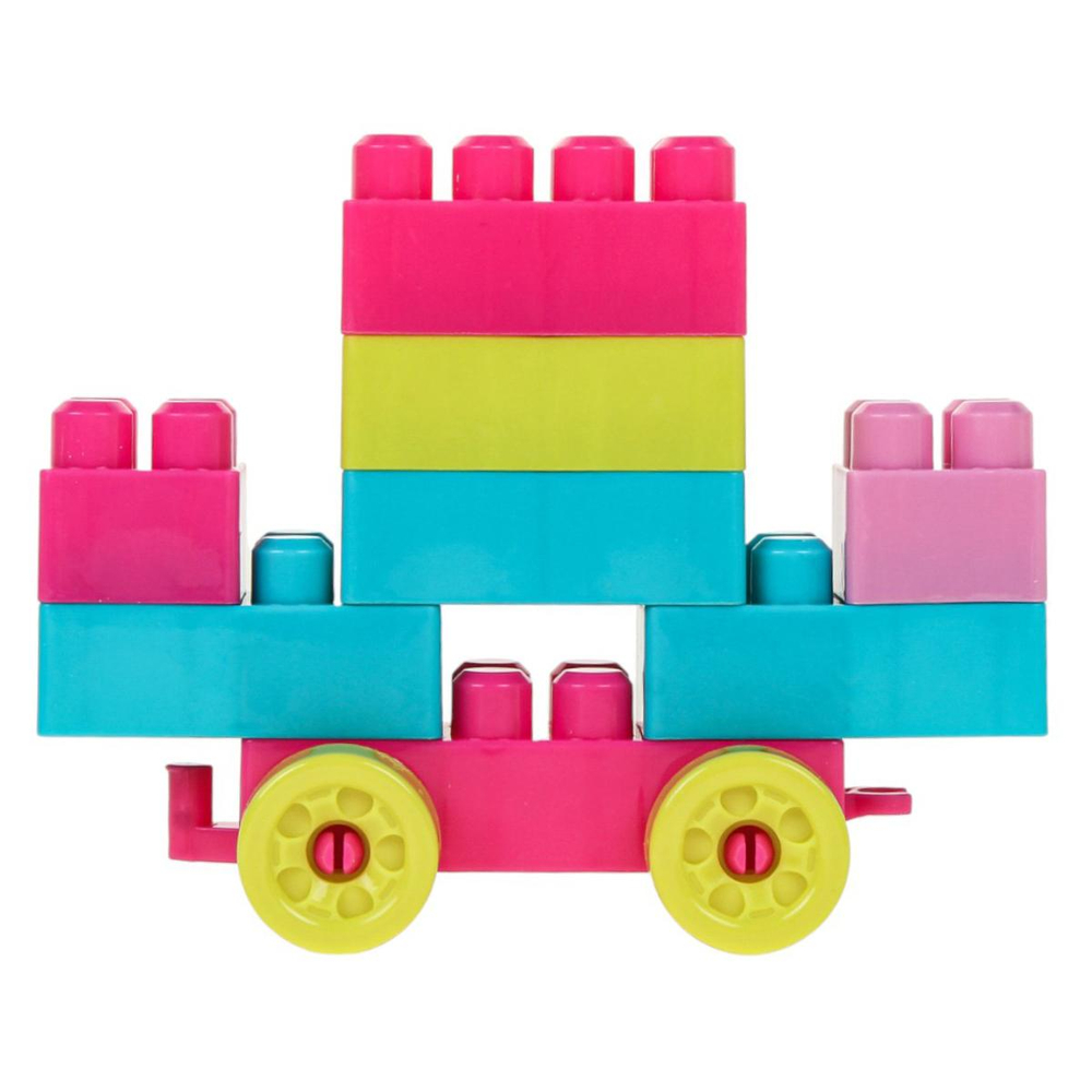 Конструктор блочный 60 элементов, сумка 5548