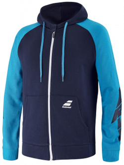 Мужская кофта теннисная Babolat Drive Hood Jacket M - drive blue