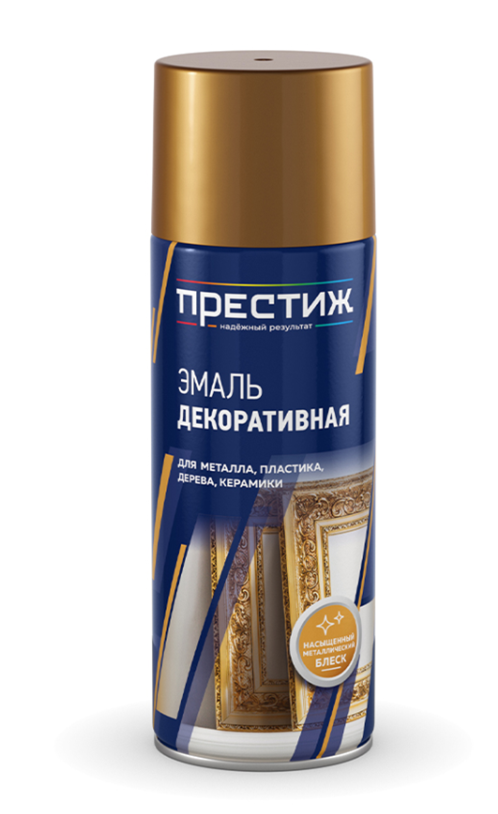 Аэрозольная алкидная краска Престиж, высокоглянцевая, 425 мл