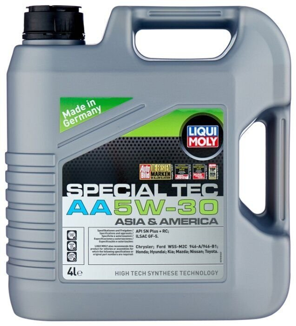 Масло моторное синтетическое  Liquimoly Special Tec AA  5W30   4л