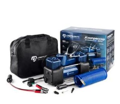 Компрессор "CRISTYLEAVTO" CA-600 60л\м,10Атм,300Вт 2х поршнев 13089