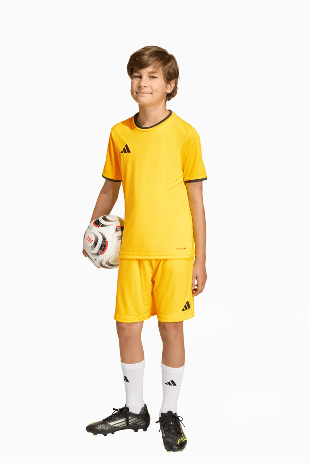 Футболка adidas Entrada 26 Junior - желтый