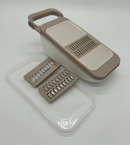 Терка для корейской моркови с насадками и поддоном