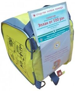 Самоспасатель универсальный фильтрующий малогабаритный (УФМС) Шанс Е (Фильтр ФСЭ С) п/м с салфеткой