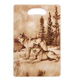 GAEM Home КД-02/004 Доска разделочная средняя «Волки»