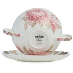 БУЛЬОННИЦА С БЛЮДЦЕМ LEFARD "АСТРА" 450 МЛ (КОР=24НАБ.)