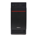 Корпус TESLA 1714U3BM, Без БП, mATX, чёрный, 2xUSB2, 1xUSB3 (TSL-1714U3-BM)