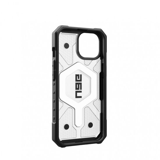 Чехол с поддержкой MAGSAFE Uag Pathfinder для iPhone 15 6.1", цвет прозрачный (ice)