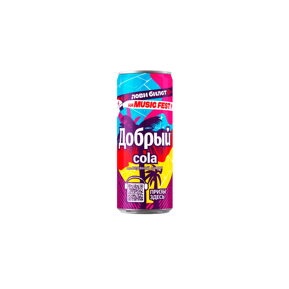 Добрый Cola Ледяной Лимон