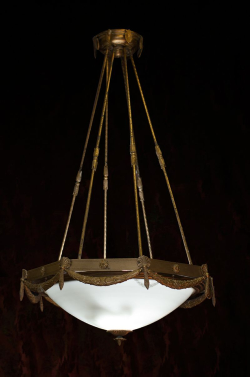 Люстра советская "Метро"