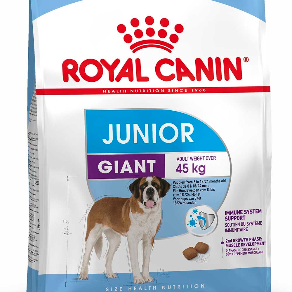 Royal Canin Giant Junior - корм для щенков гигантских пород (от 8 до 18-24 месяцев)