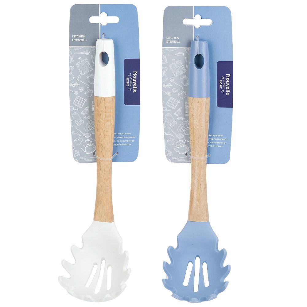 Ложка для спагетти   30x8x3см (2 вида) (упаковочный пакет)