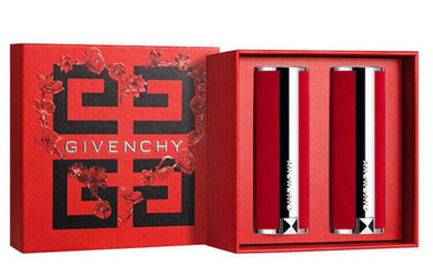 Набор декоративной косметики Givenchy Red Velour Makeup Sets Easy-to-Blend Long-Lasting Complexion N37+N36