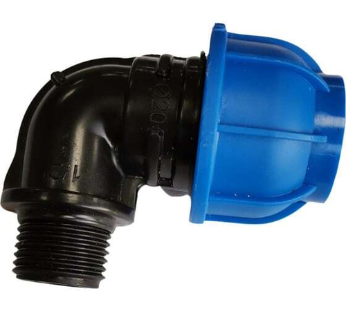 Угольник ПНД НР 25*1"