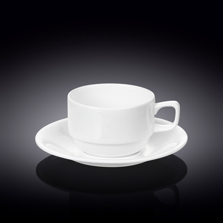 Набор из 6-ти чайных чашек с блюдцами 220 мл WL‑993008/6C