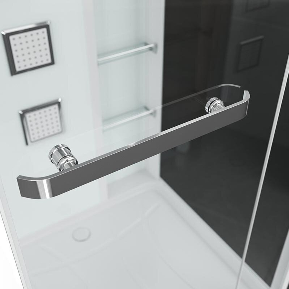 Душевая кабина Grossman Alba GR126 (90x100x225) дверь распашная,3 места