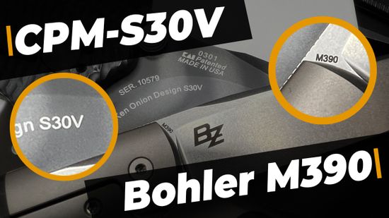 Какая сталь лучше - CPM S30V или M390?