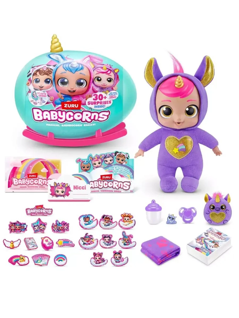 Игрушка сюрприз Зуру Babycorns большой