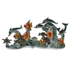 GAEM Фигурка декоративная "Морская композиция", L23 W9 H13 см, 4в.