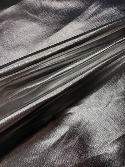 Джинса (деним) хлопок с эластаном синяя с серебряным напылением