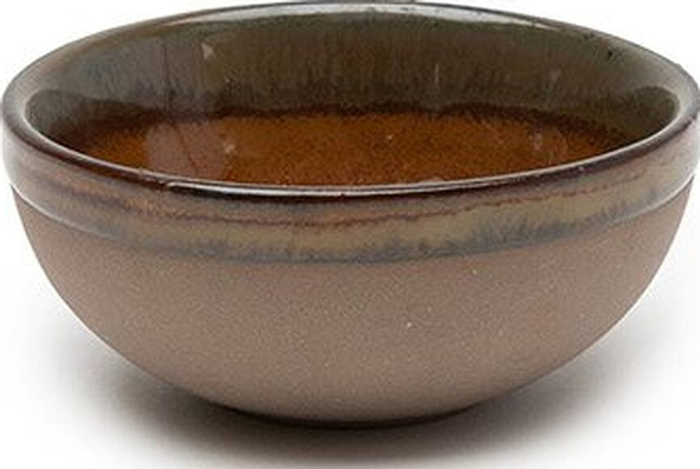 Набор салатников serax surface, 4 предмета, каменная керамика, коричневый · арт. fabr B5116209C