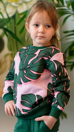 Свитшот трикотажный для девочки 2-8 лет Fleur de Vie