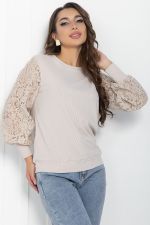 Джемпер трикотажный Арабелла (бежевый) Б14425-5М LT Collection