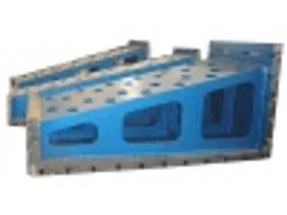 Чугунная угловая плита с Т-образными пазами