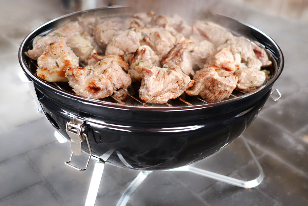 Круглый угольный гриль 14 дюймов (37 см) GLOBUS