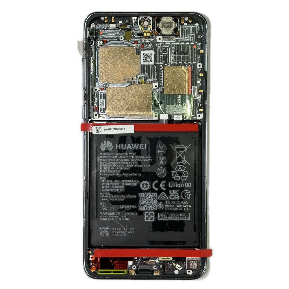 Huawei P60 Pro (MNA-LX9) / Дисплей (в сборе с тачскрином и аккумулятором) (в рамке) (ORIG-SP)
