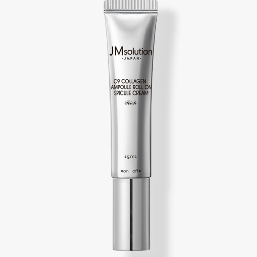JMsolution C9 Collagen Ampoule Roll On Spicule Cream Rich роликовый крем для век со спикулами и коллагеном