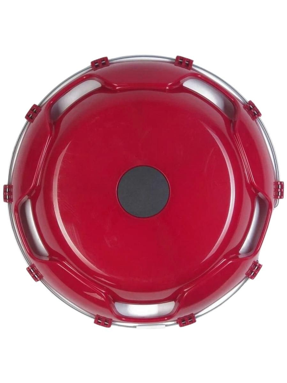 Колпак колеса R-22,5 заднего (пластик) (красный)