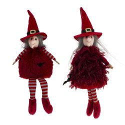 GAEM Изделие декоративное подвесное "Ведьма", L7 W7 H27 см, 2в.