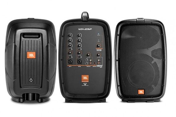 JBL EON206P комплект активной АС, 160Вт, динамик 6 дюймов