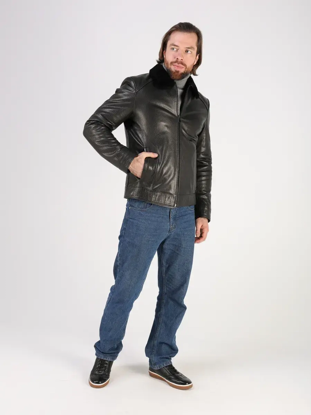 Дубленка натуральная куртка зимняя кожаная