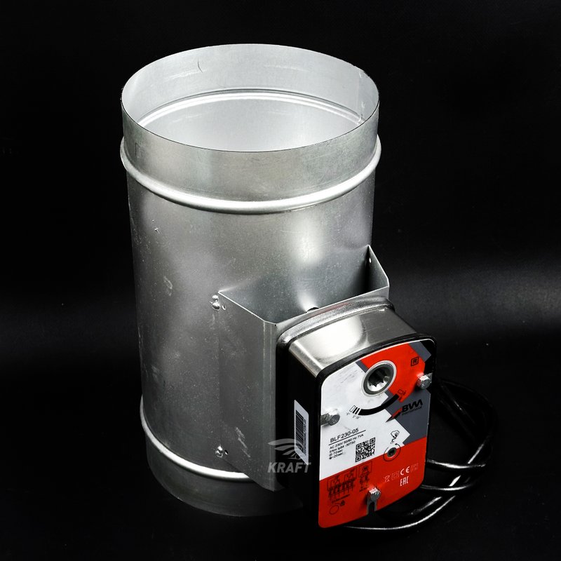 Клапан противопожарный КПС-EI90-НО/НЗ-МВ(220) 125